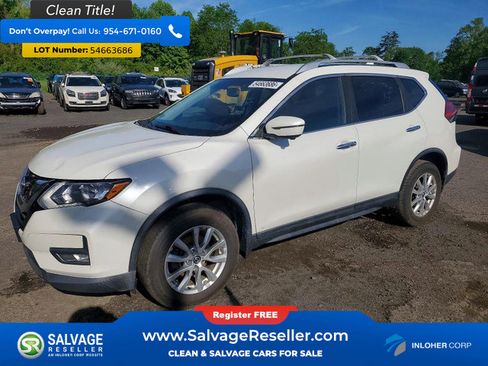 Used 2017 Nissan Rogue SV w/ SV Premium Package AWD/4WD image 1