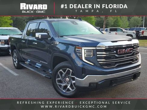 Used 2023 GMC Sierra 1500 SLT w/ SLT Premium Plus Package AWD/4WD image 1