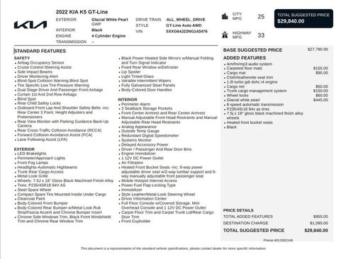 Used 2022 Kia K5 GT-Line image 6