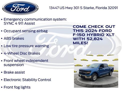 Certified 2024 Ford F150 XLT w/ Mobile Office Package image 32