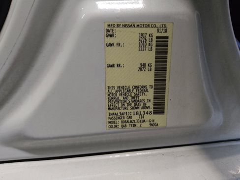 Used 2018 Nissan Altima 2.5 SR w/ SR Special Edition image 33