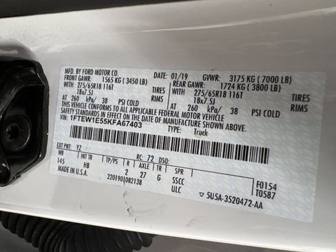 Used 2019 Ford F150 Lariat AWD/4WD image 33