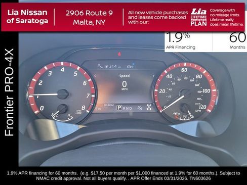New 2026 Nissan Frontier PRO-4X w/ Pro-4x Convenience Package image 21