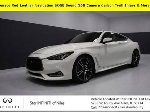 Used 2018 INFINITI Q60 3.0t Sport w/ Sensory Package 3.0T Sport image 1