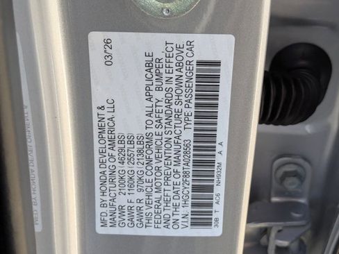 New 2026 Honda Accord Touring image 15