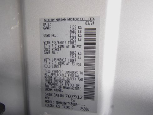 Used 2024 Nissan Rogue S AWD/4WD image 28
