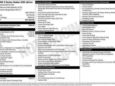 Used 2017 BMW 330i xDrive 330i xDrive image 28