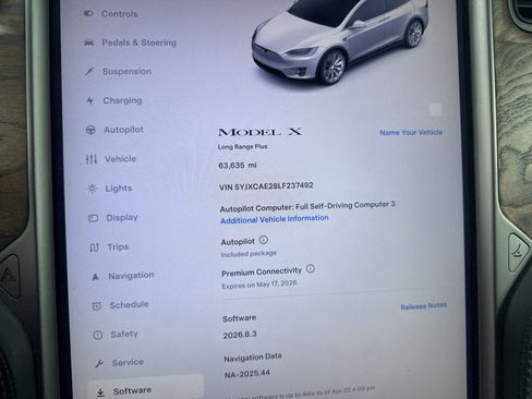 Used 2020 Tesla Model X Long Range AWD/4WD image 2