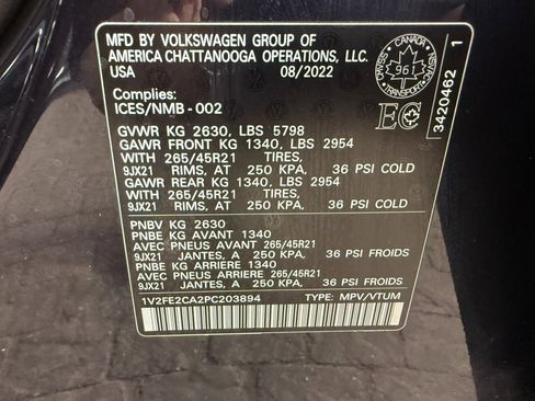 Used 2023 Volkswagen Atlas Cross Sport SEL Premium R-Line AWD/4WD image 26