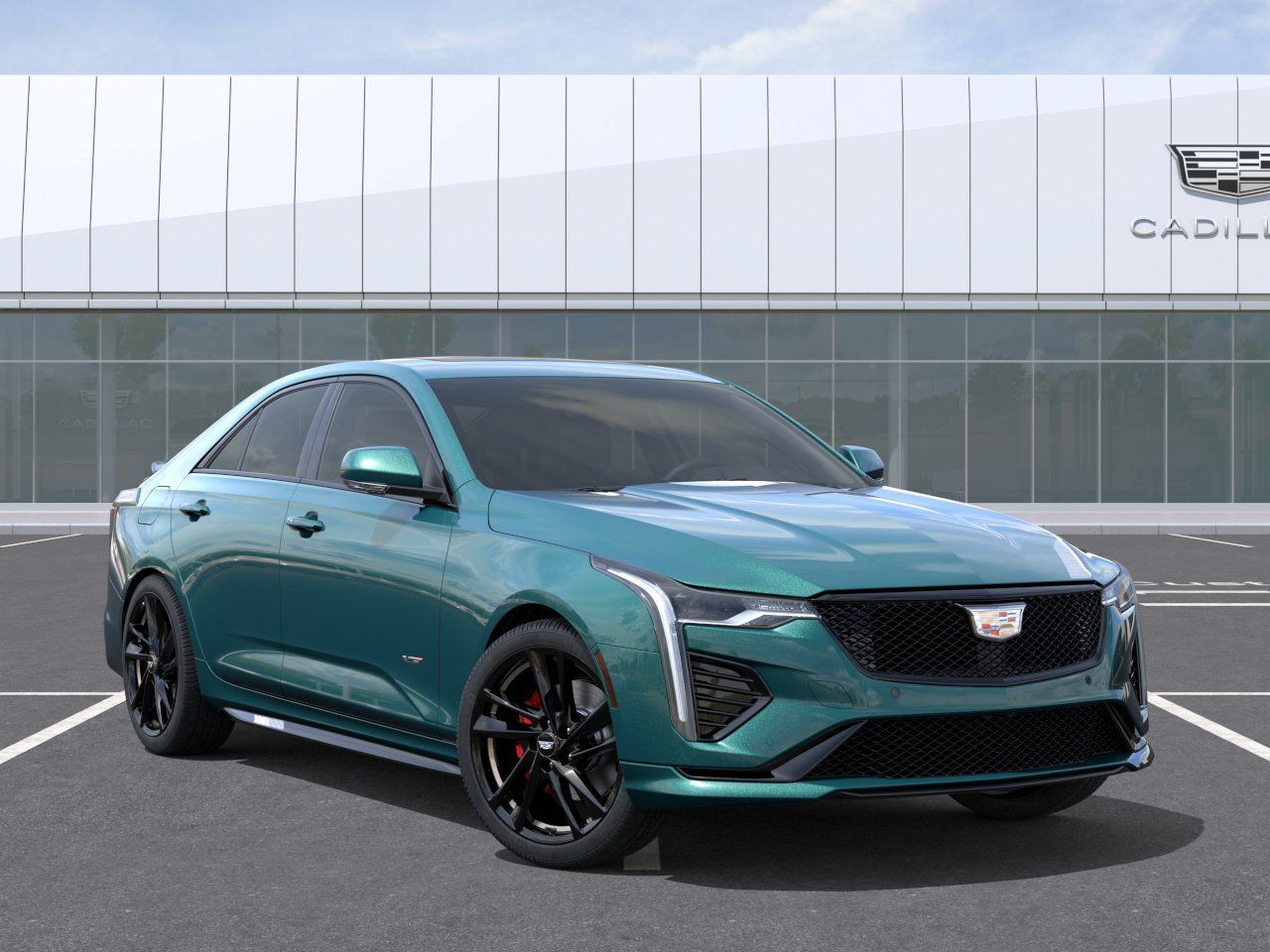 New 2026 Cadillac CT4 V w/ LPO, Bronce Accent Package RWD image 7