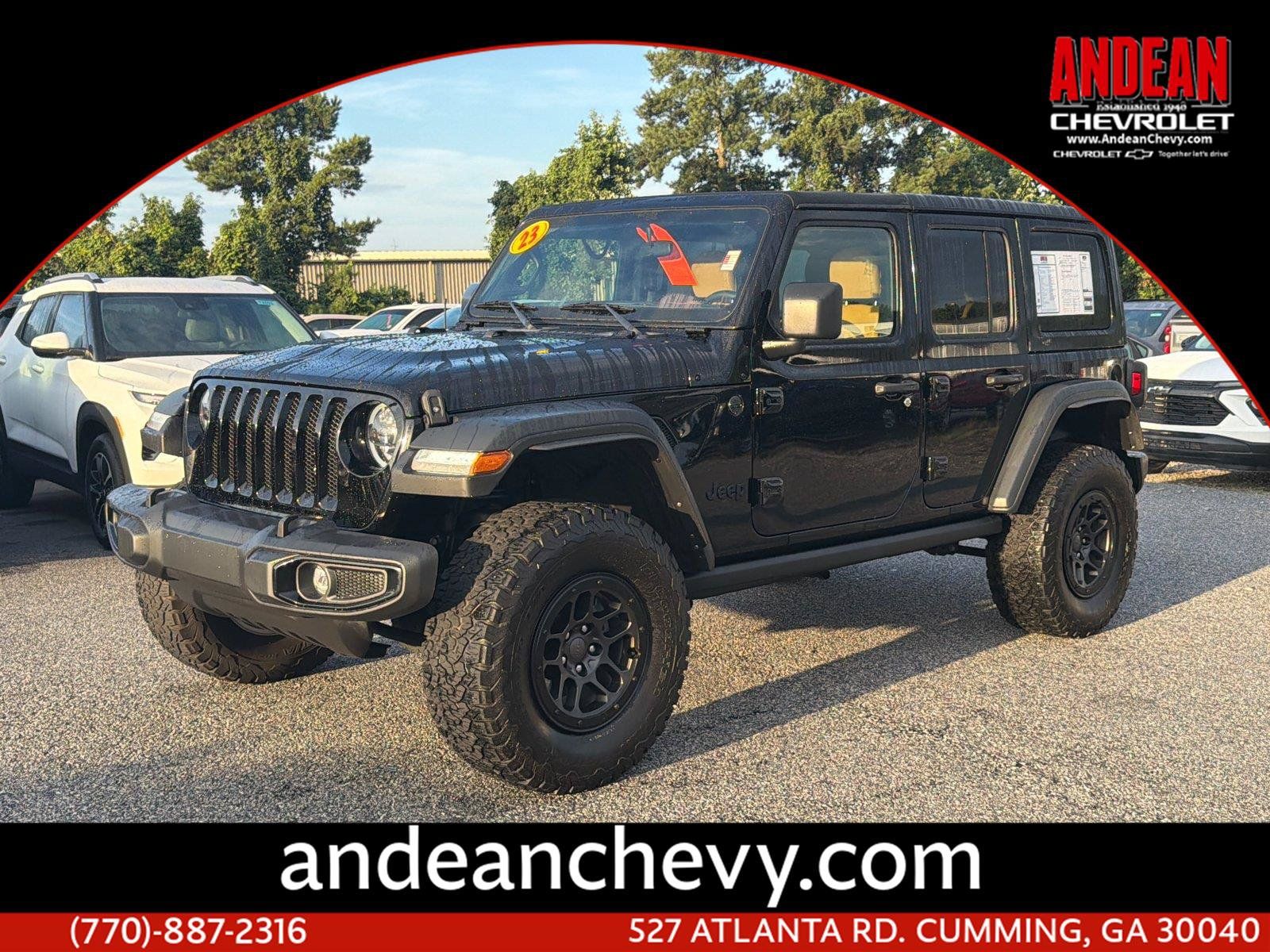 Used 2023 Jeep Wrangler Unlimited Sport AWD/4WD image 1