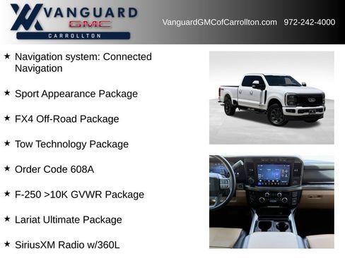 Used 2023 Ford F250 Lariat w/ Lariat Ultimate Package AWD/4WD image 6