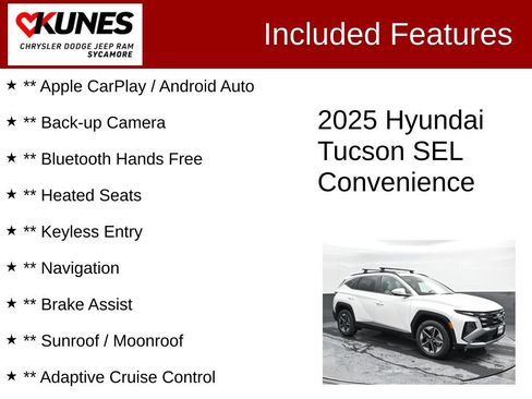 Used 2025 Hyundai Tucson SEL AWD/4WD image 3