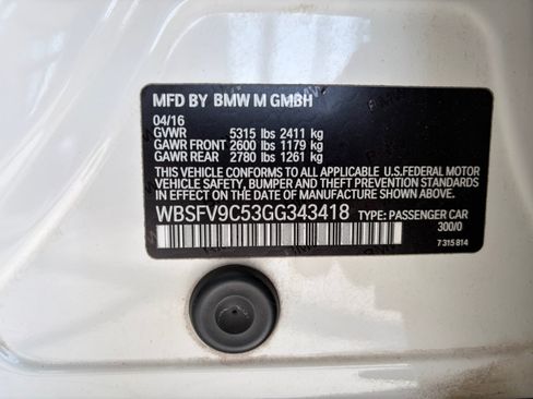 Used 2016 BMW M5 RWD image 29