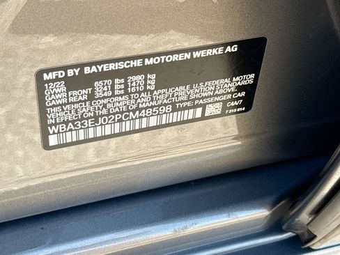 Used 2023 BMW 760i xDrive AWD/4WD image 44