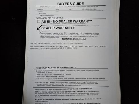 Used 2023 Chevrolet Blazer LT w/ Driver Confidence Package image 37