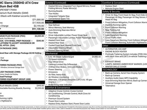 Used 2025 GMC Sierra 2500 AT4 w/ AT4 Premium Plus Package AWD/4WD image 39