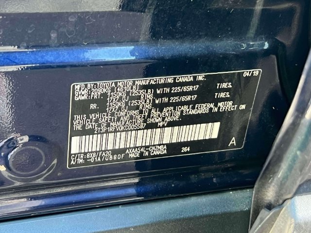 Used 2019 Toyota RAV4 XLE w/ All Weather Liner Package AWD/4WD image 42