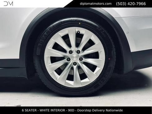 Used 2017 Tesla Model X 90D AWD/4WD image 42
