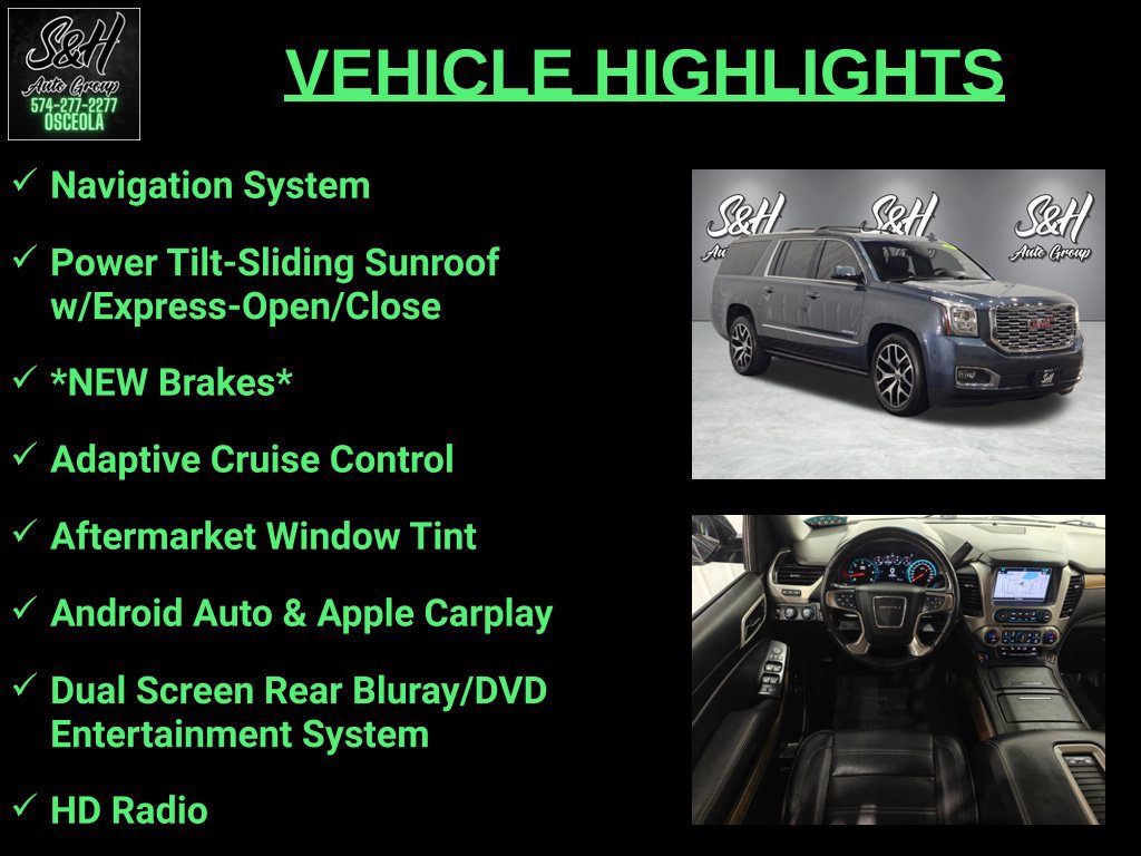 Used 2020 GMC Yukon XL Denali AWD/4WD image 3