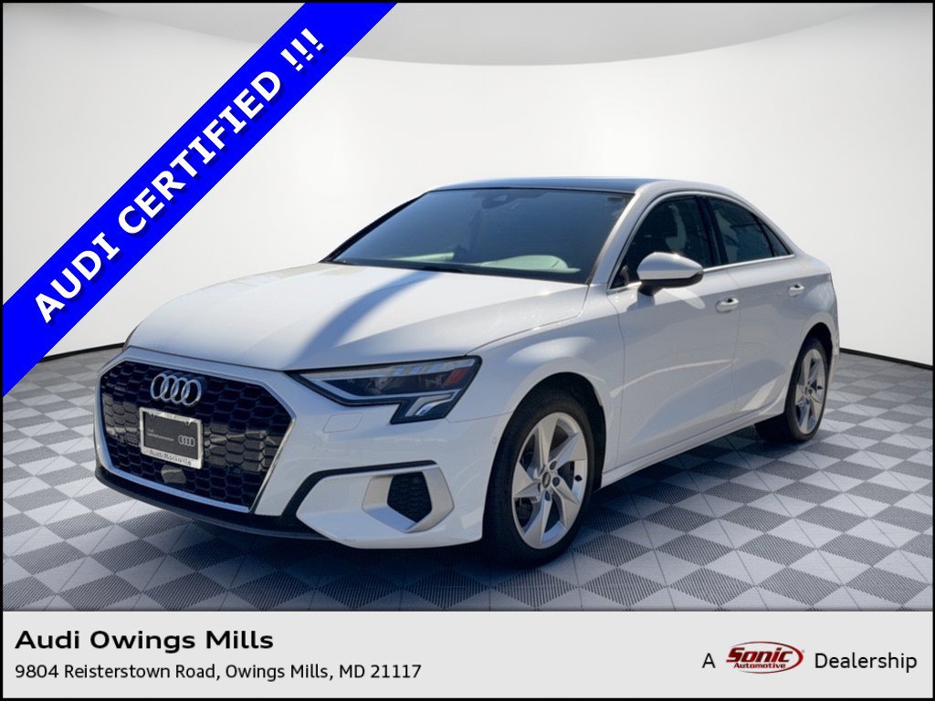 Certified 2023 Audi A3 2.0T Premium w/ Convenience Package AWD/4WD image 1