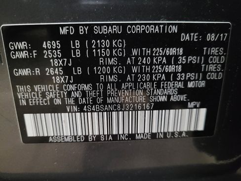 Used 2018 Subaru Outback 2.5i Limited AWD/4WD image 33