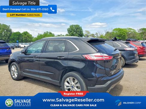 Used 2021 Ford Edge Titanium w/ Equipment Group 301A AWD/4WD image 3