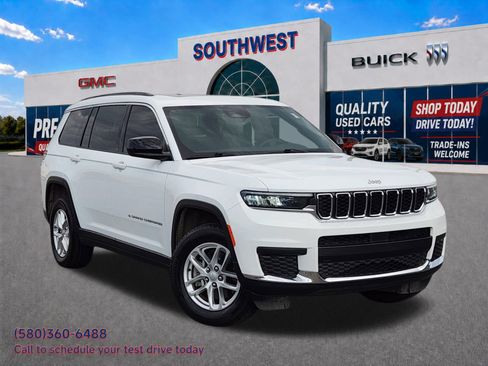 Used 2024 Jeep Grand Cherokee L Laredo w/ Luxury Tech Group I AWD/4WD image 1
