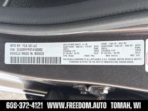 New 2026 RAM 1500 Big Horn AWD/4WD image 29