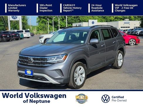 Certified 2022 Volkswagen Atlas SE w/ Panoramic Sunroof Package image 1
