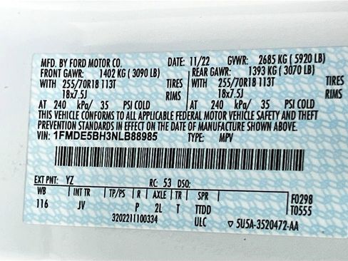 Used 2022 Ford Bronco Outer Banks AWD/4WD image 31