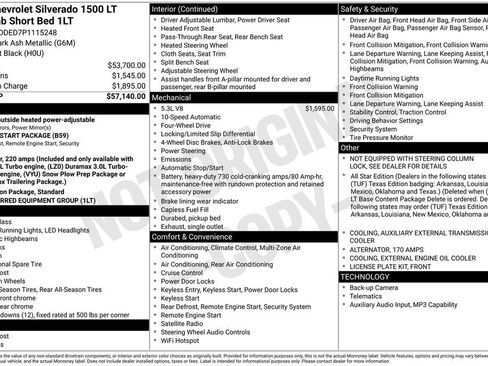Used 2023 Chevrolet Silverado 1500 LT AWD/4WD image 2