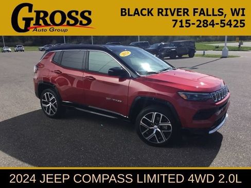 Used 2024 Jeep Compass Limited w/ Elite Group AWD/4WD image 1