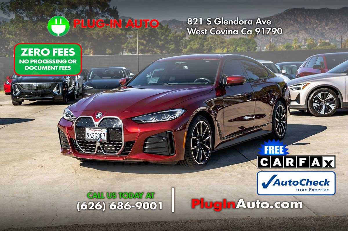 Used 2022 BMW i4 eDrive40 w/ M Sport Package RWD image 1