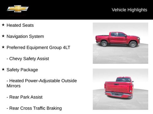 Used 2023 Chevrolet Colorado LT w/ LT Convenience Package II AWD/4WD image 15