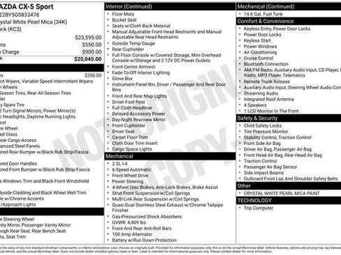 Used 2016 MAZDA CX-5 Sport image 42