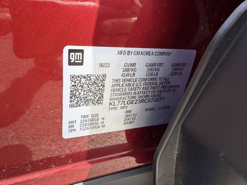 Certified 2024 Chevrolet Trax RS w/ Driver Confidence Package FWD image 20