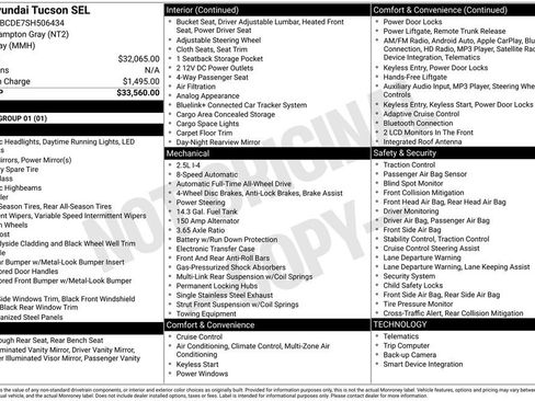 Used 2025 Hyundai Tucson SEL image 1