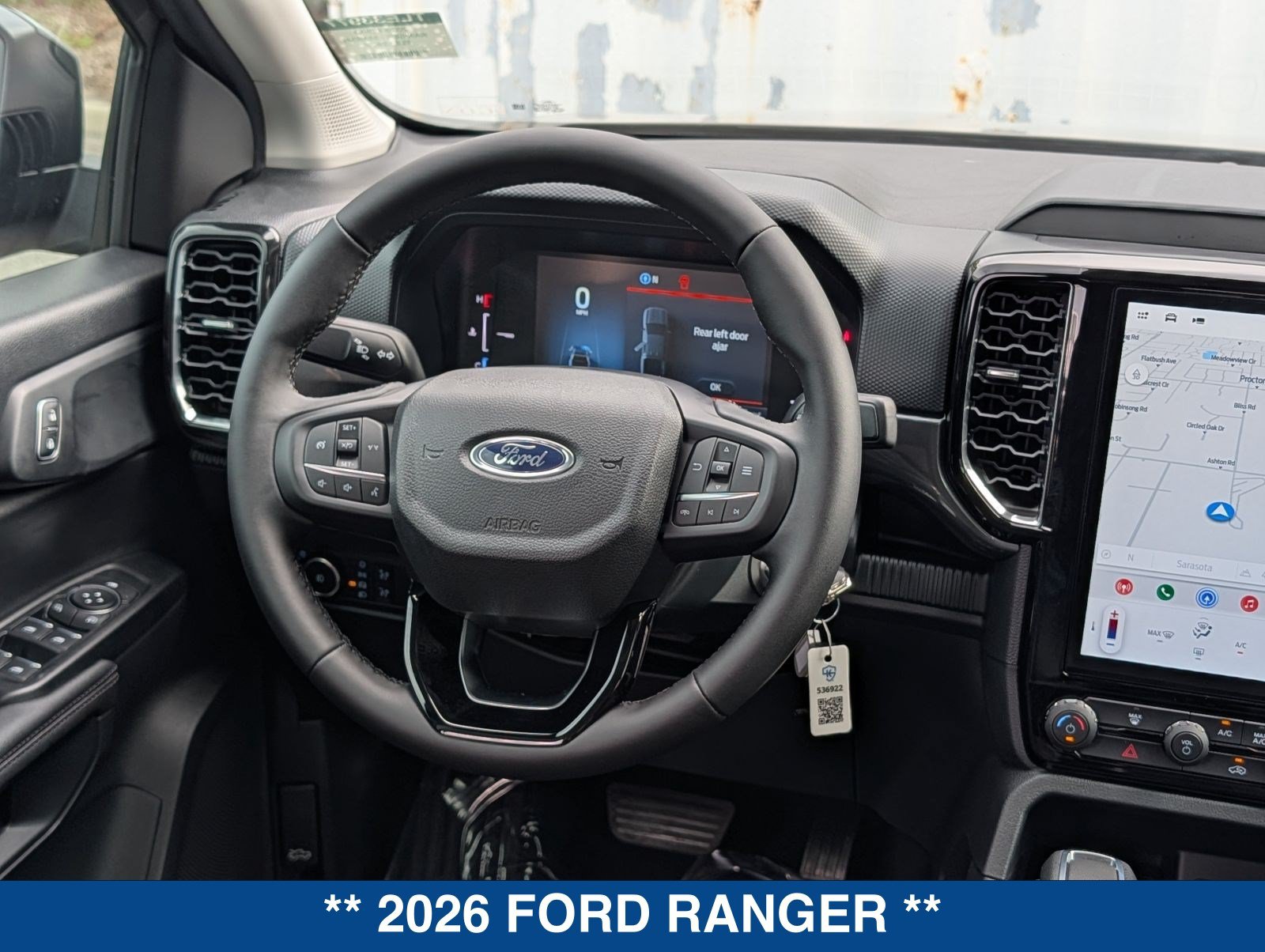 New 2026 Ford Ranger XLT w/ Black Appearance Package RWD image 18