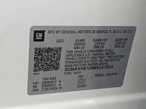 Used 2021 Chevrolet Equinox LS image 24