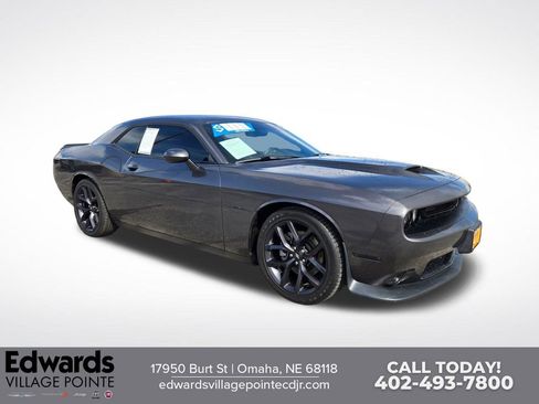 Used 2021 Dodge Challenger R/T w/ Blacktop Package RWD image 1