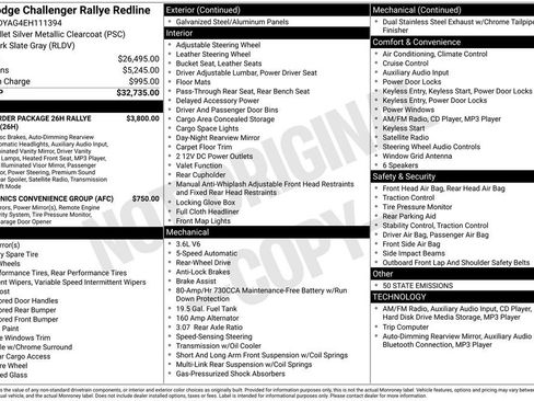 Used 2014 Dodge Challenger Rallye Redline image 4