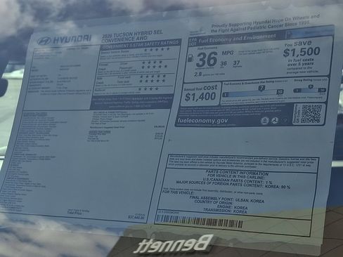 New 2026 Hyundai Tucson SEL w/ Tow & Go Package image 3