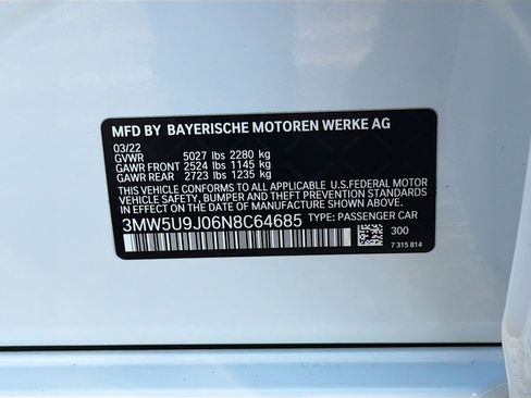 Used 2022 BMW M340i xDrive w/ Premium Package image 43