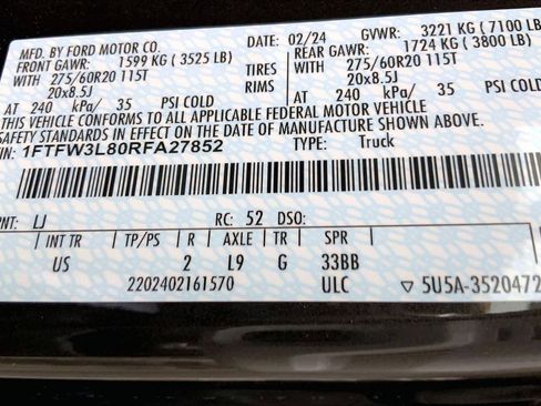 Used 2024 Ford F150 XLT w/ Equipment Group 302A MID image 33