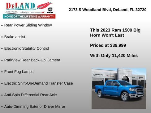 Used 2023 RAM 1500 Big Horn AWD/4WD image 35