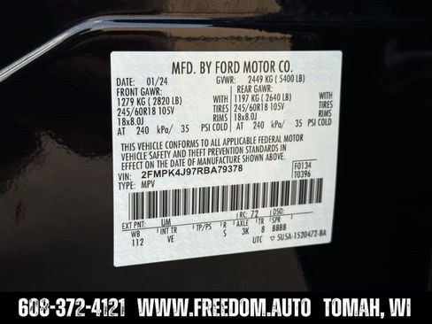 Used 2024 Ford Edge SEL AWD/4WD image 28