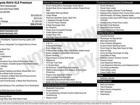 Used 2025 Toyota RAV4 XLE Premium image 5