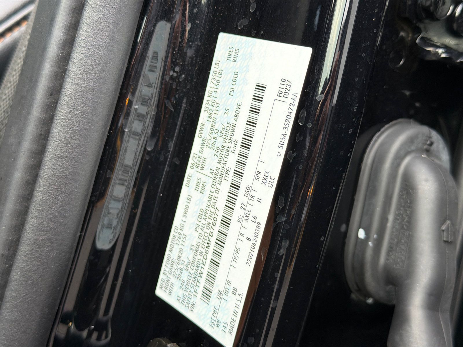 Used 2021 Ford F150 Platinum w/ Equipment Group 701A High AWD/4WD image 20