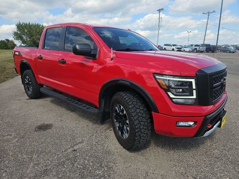 Used 2021 Nissan Titan PRO-4X w/ Off Road Protection Package AWD/4WD image 7